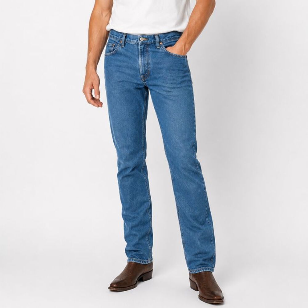 Wrangler Mens 38x40 Blue Regular Fit Straight Leg Western Cowboy Jeans Mexico